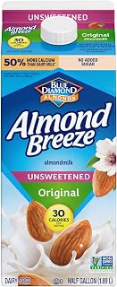 Almond Breeze Blue Diamond, Almond milk, Original, 64 Fl Oz