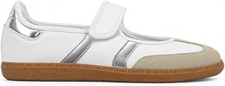 Mary Jane Sneakers for Women Slip on Ballet Flats Walking Retro Sneakers