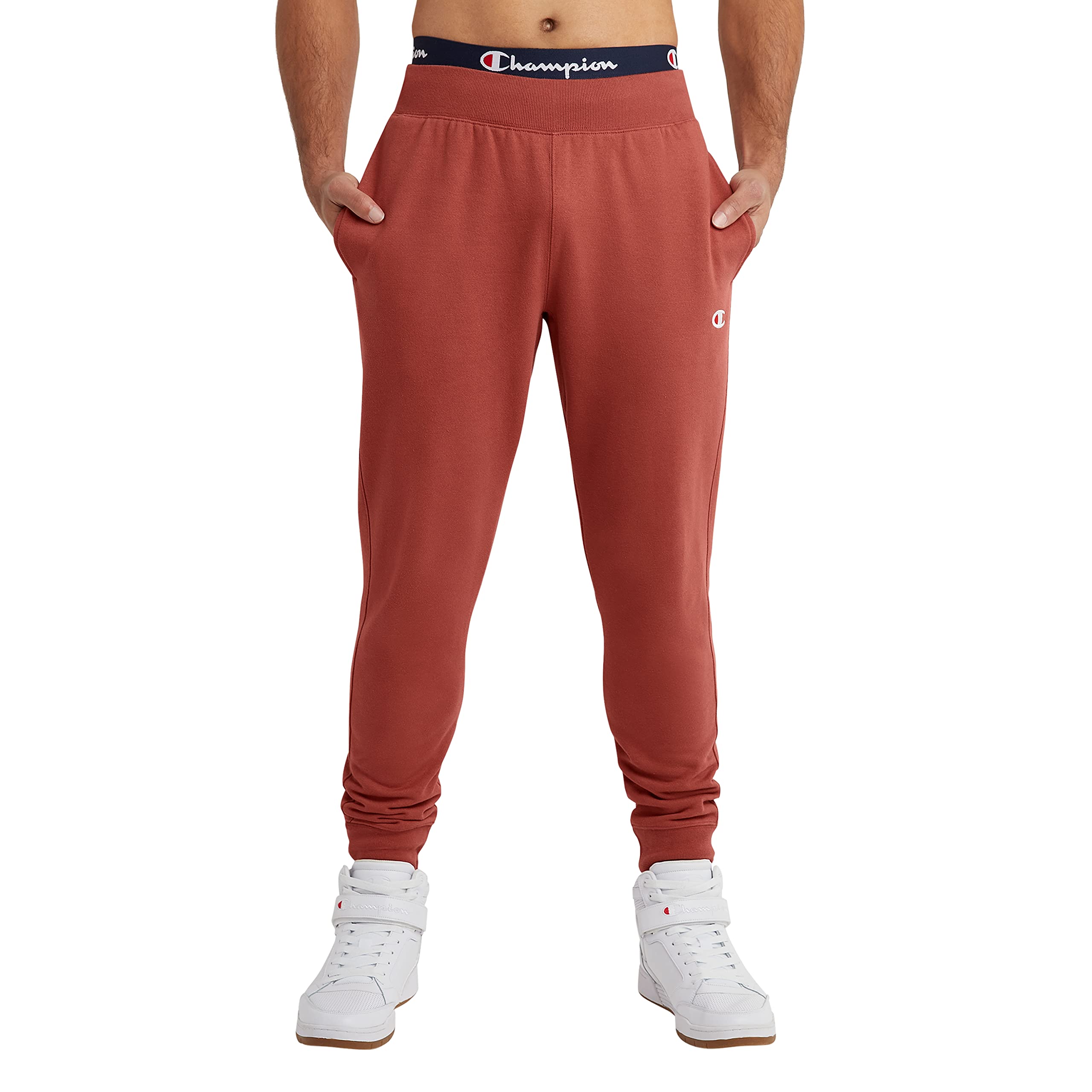 Champion Men's Reverse Weave Sweatpants, Men’s Lounge Pants, Men’s Joggers, 30.5