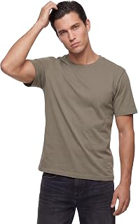 Guess Aidy - T-Shirt Uomo in Cotone Girocollo Manica Corta