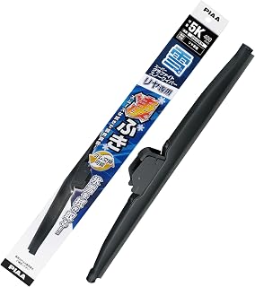 PIAA WG40KW Wiper Blade For Snow, 15.7 inches (400 mm), Super Graphite, Graphite Coated Rubber, 1 Piece, Nominal Number 5K, For Rear Resin Wipers