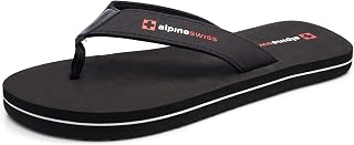 alpine swiss Men's Flip Flops Lightweight EVA Sandals