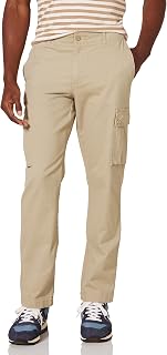 Amazon Essentials Men's Slim Fit Stretch Cotton Blend Cargo Pants