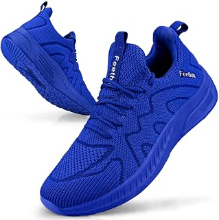 Feethit Sneaker Herren Schuhe Sportschuhe Laufschuhe Turnschuhe Herren Tennis Fitness Jogging Walkingschuhe Leichtgewichts Atmungsaktiv Freizeit Straßenlaufschuhe Schlüpfen Schuhe