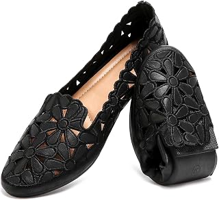 HEAWISH Women's Floral Ballet Flats for Women