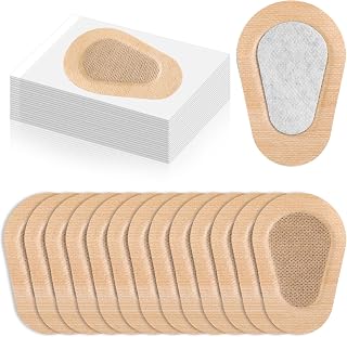 Panitay 40 Pcs Adhesive Eye Patche for Adult, 3.3 x 2.3 Inch, Nude | Disposable Breathable Medical Bandage, Adhesive Design for Amblyopia Lazy Correction Therapy, Daily Use Patches
