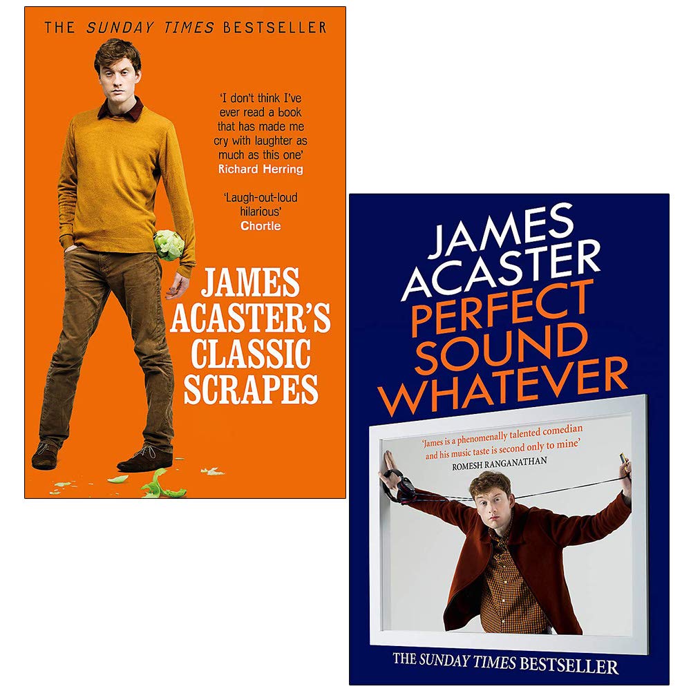 James Acaster 2 Books Collection Set (James Acaster's Classic Scrapes & Perfect 