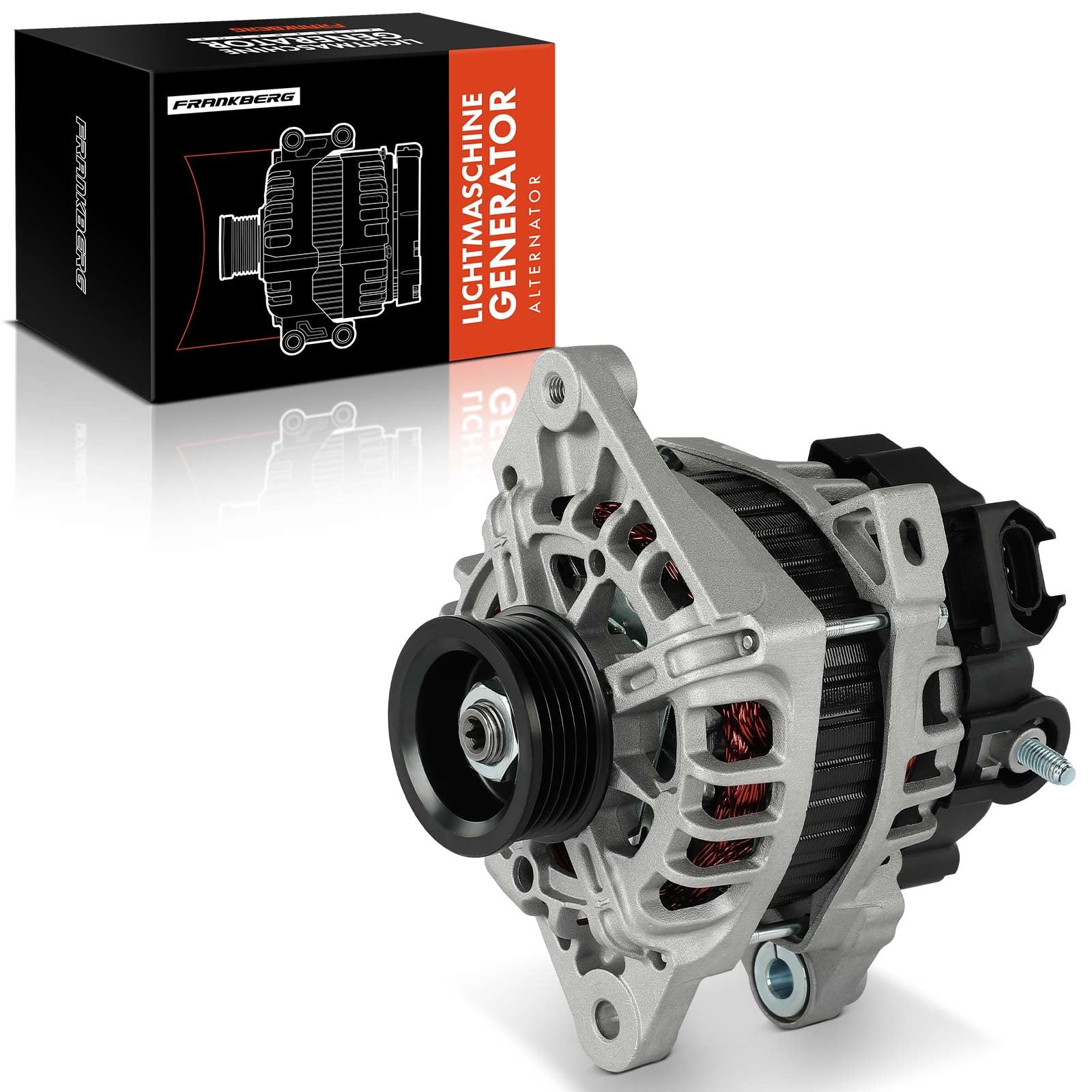 Frankberg Alternator 90A 12V 3-Pin Replace #2614287 | Compatible with Hyandai i1