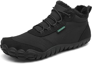 SAGUARO Barefoot Warm Minimalist Winter Boots for Men and Women, Size 36-48