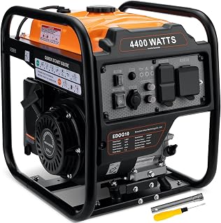 Oxseryn 4400-Watts Inverter Generator, Open Frame Generator Gas Powered, Emergency Home Backup, RV Ready 30A Outlet, EPA Compliment
