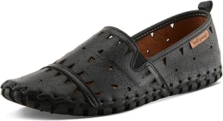 Spring Step レディース フサロ スリッポンシューズ