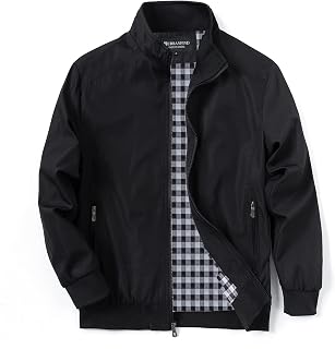 URBANFIND Men's Sports Shell Jacket Lightweight Windbreaker Outdoor Recreation Coat