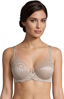 Selene, Mariluz Collection Women's Lace Minimizer Bra with Underwire and Non-Padded