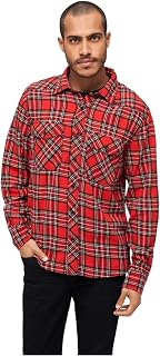 Brandit Individual Wear Men's Flannel Check Shirt Long Sleeve Classic
