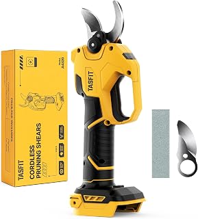 Electric Pruning Shears for DeWalt 20V Battery, 1.8" Cut Capacity | Cordless Pruner for Gardening with LCD Display, 2 Modes, Brushless Motor, SK5 Blade for Tree & Flower Pruning (No Battery)