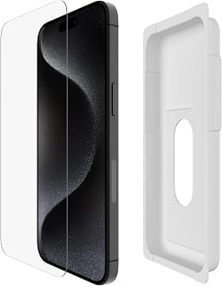 Belkin iPhone15 Pro Max対応 保護ガラスフィルム