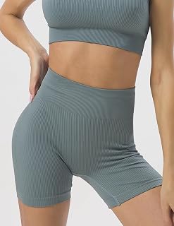 Women’s High-Waisted Tie-Dye Butt-Lifting Shorts with Tummy Control for Yoga and Workouts