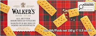 Walker's All-Butter Shortbread Fingers, crumbly, crunchy and delicious-150g