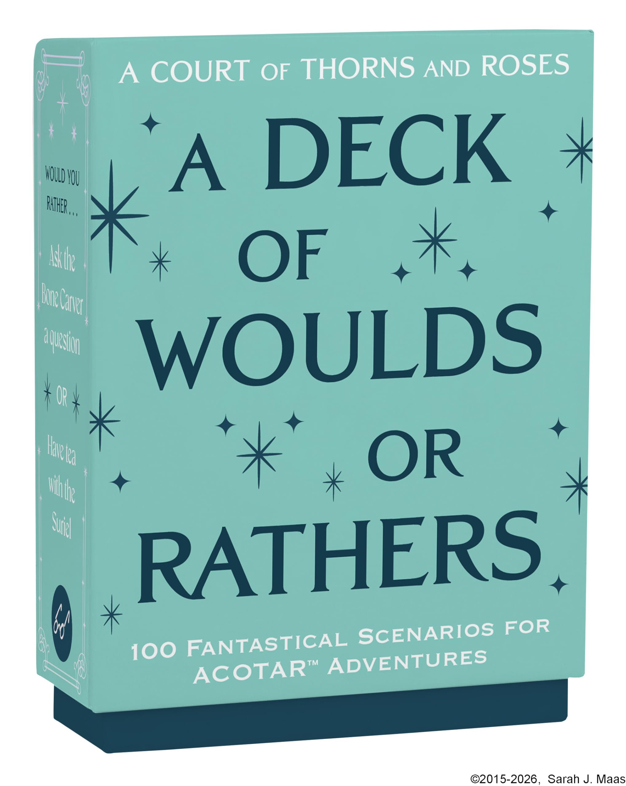 A Court of Thorns and Roses Official Collection: A Deck of Woulds or Rathers | 1