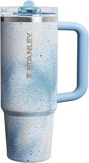 Stanley 1913 Quencher Pro Tour Flip Straw Vacuum Insulated Tumbler Slate Blue Tech Grain 30 oz / 0.89 L