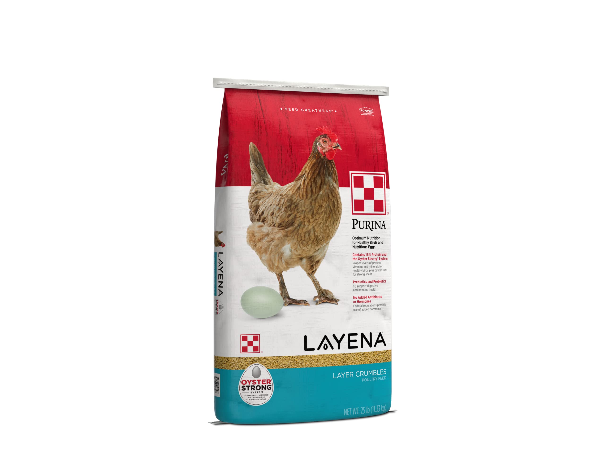 Purina Layena | Nutritionally Complete Layer Hen Feed Crumbles - Chicken Feed | 