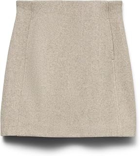Vero Moda Vmfortuneallison Hw Short Skirt GA Noos Women's Skirt (Pack of 1)