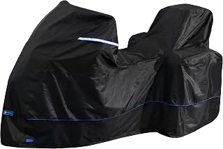 FENRIR 420D 90"INCH Motorcycle Cover Waterproof Outdoor Storage for R1300GS R1250GS Pan America 1290Super Adventure Africa Twin Super Tenere Tracer VStrom1050/800/650 Versys1000/650 KLR650 Tiger V85TT