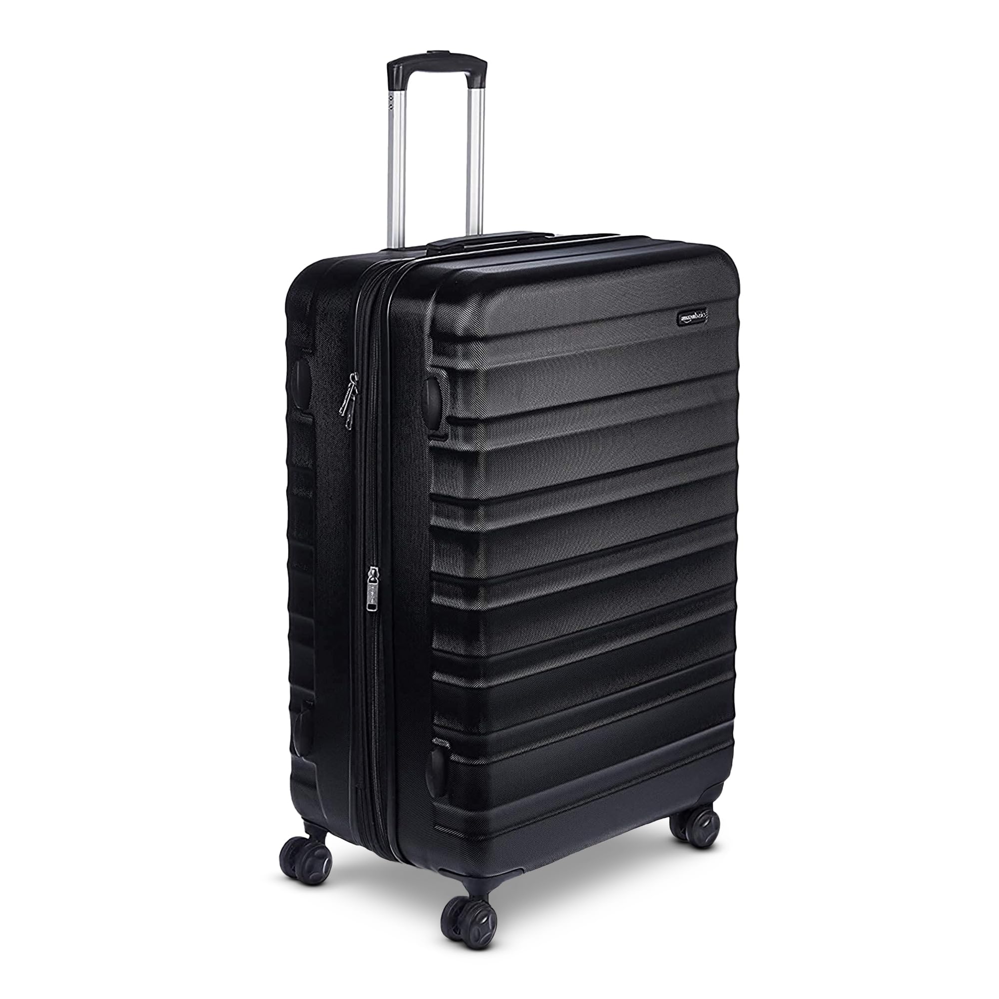 Amazon Basics 21" Hardside Carry-On Luggage with Spinner Wheels, Expandable for 