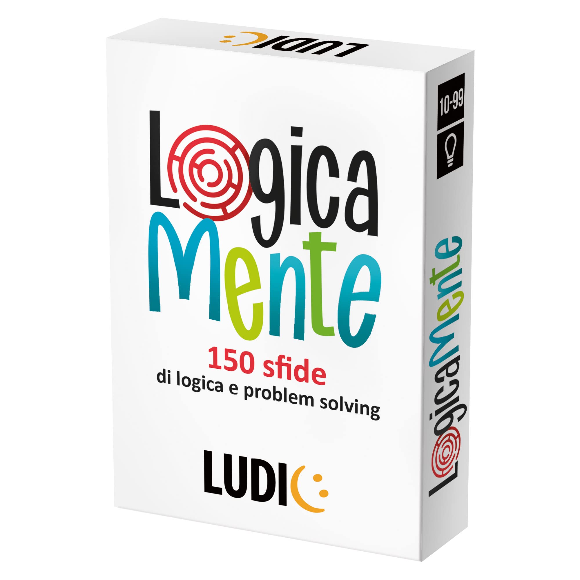 Ludic - Logically - 150 Logic and Problem Solving Challenges | Card Games, Perfe