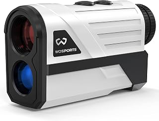 Wosports Golf Rangefinder, 800 Yards Laser Distance Finder with Slope, Flag-Lock with Vibration Distance/Speed/Angle Measurement, Upgraded Battery Cover