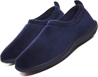 Men's Slippers Slippers Women's Warm Plush Soft Faux Fur Home Shoes with Winter Slippers