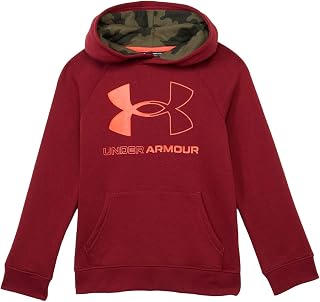 Under Armor Boys' Armour Fleece Solid Big Logo Hoodie