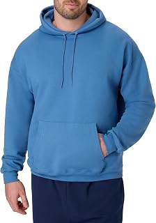Hanes Hoodie, EcoSmart Fleece Sweatshirt, Hooded Sweatshirt for Men, Big & Tall Available Hood for Men