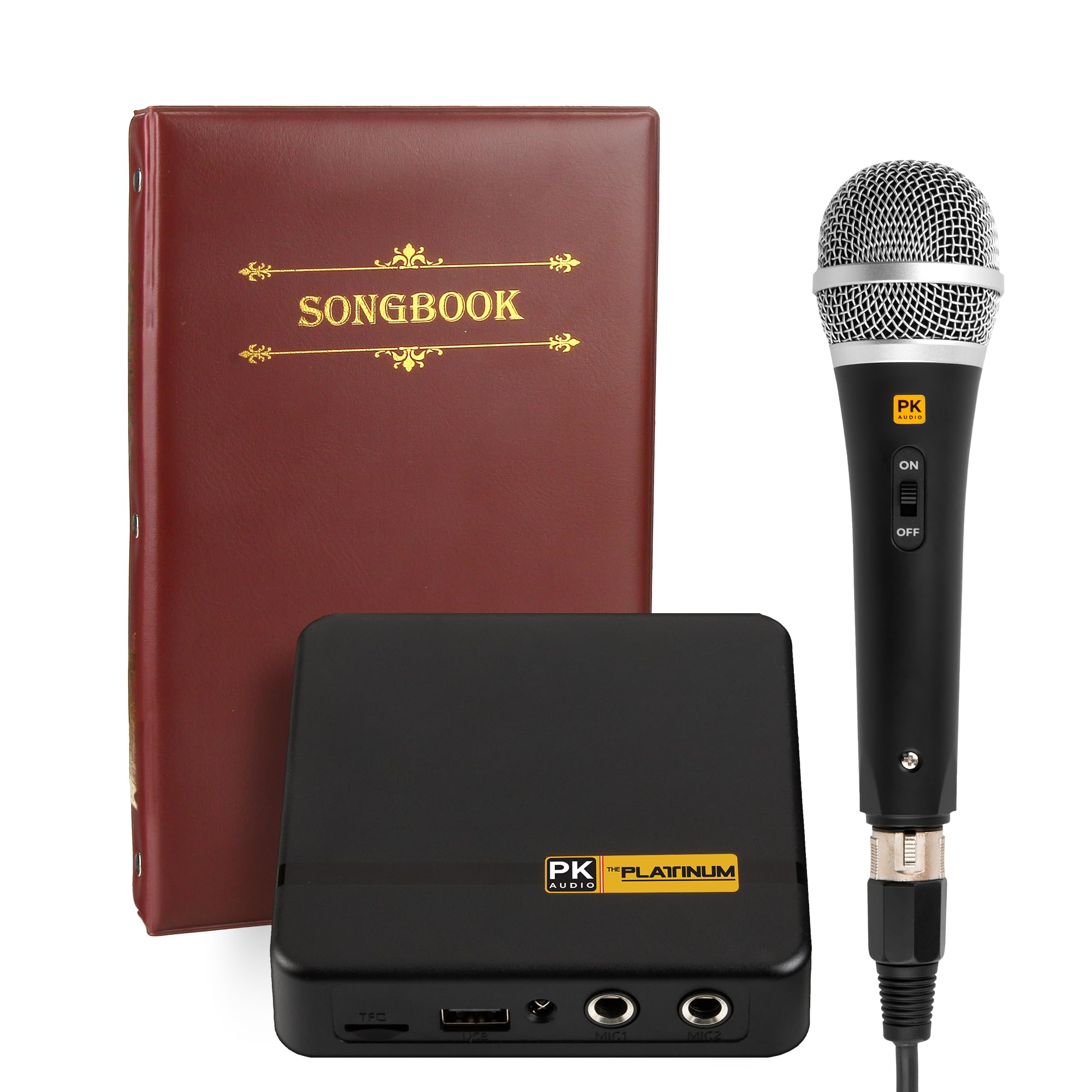 The Platinum Karaoke Machine Tango for TV, Karaoke System with Built-in 23K+ OPM