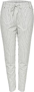 ONLY Onlpoptrash Easy Rush Stripe PNT Noos - Trousers - Chino - Women