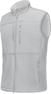 Outdoor Ventures Men's Winter Golf Vest Outerwear Lightweight Fleece Lined