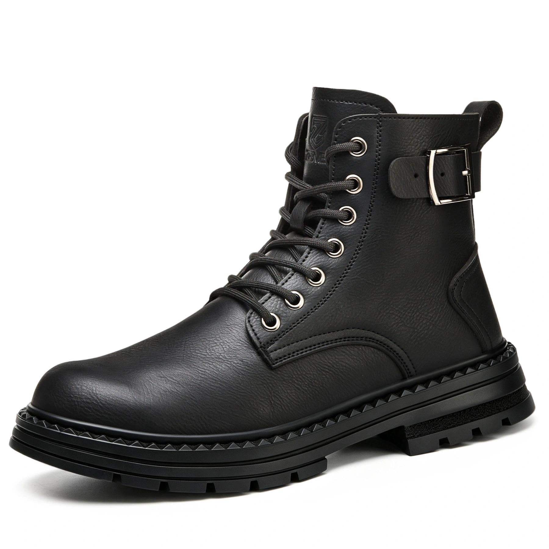 Steel Toe Boots for Men & Women,Slip On Work Boots for Construction