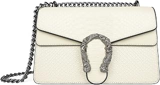 JBB Crossbody Bags For Women Snake Print Clutch Purses Cross Body Evening Handbag Chain Strap Shoulder Satchel