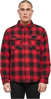 Brandit Lumberjack Jacket Man Mid-season jacket black/red