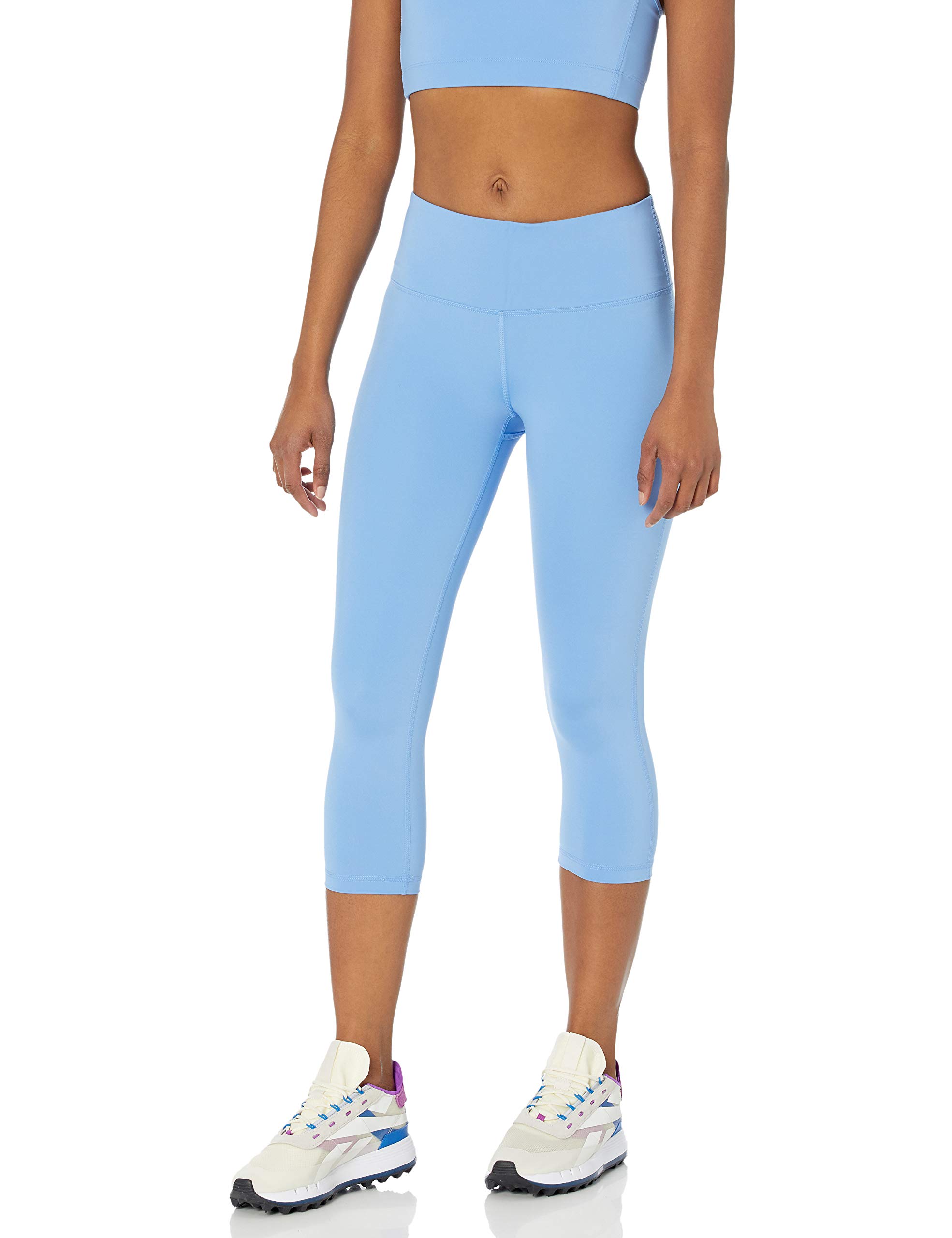 Amazon Essentials Womens Active Sculpt Workout Athleisure Mid Rise Capri Legging