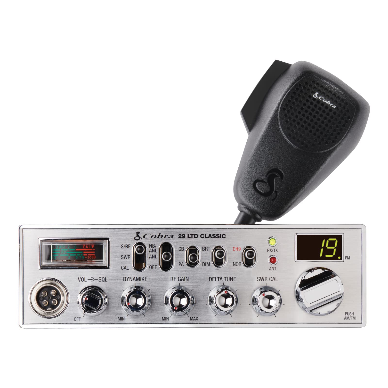 Cobra 29 LTD Classic AM/FM Professional CB Radio - Easy to Operate, Emergency Ra
