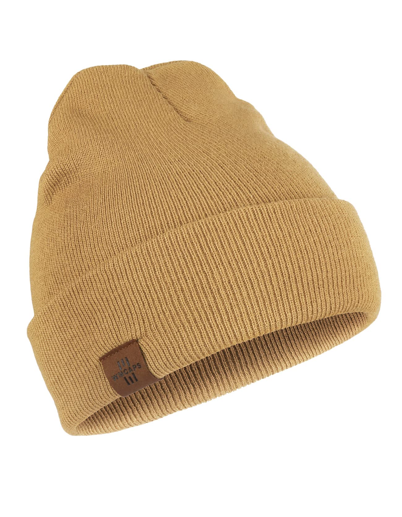 Wmcaps Winter Beanie Toque Knit Hat Gifts for Men Women | One-size stretch fit, 