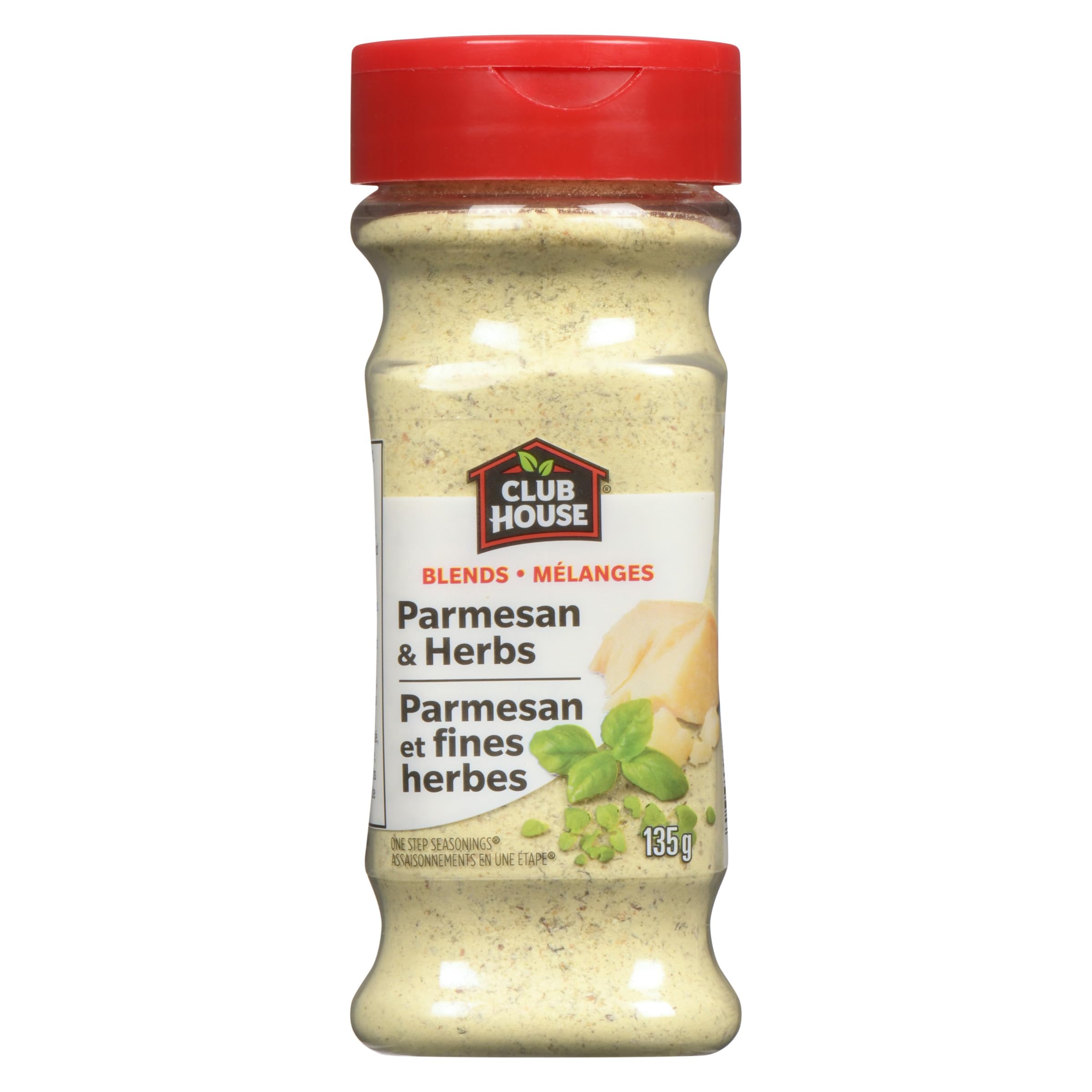 Club House One Step Seasoning Blend, Parmesan & Herbs, 135 g | Savoury Blend of 