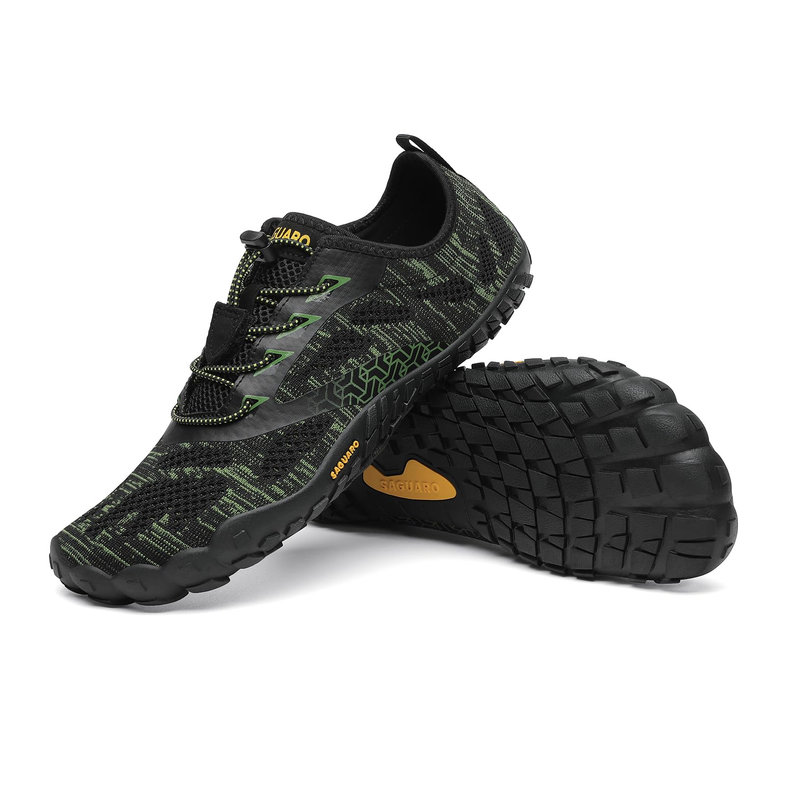 SAGUARO Unisex Barfußschuhe Outdoor Barfuss Traillaufschuhe Zehenschuhe mit Zero