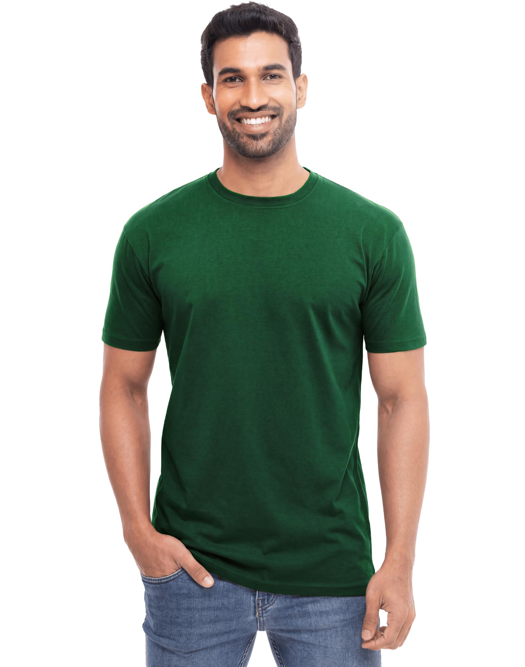 Mens T-Shirts 100% Cotton Crew Neck Shirt Gifts for Men