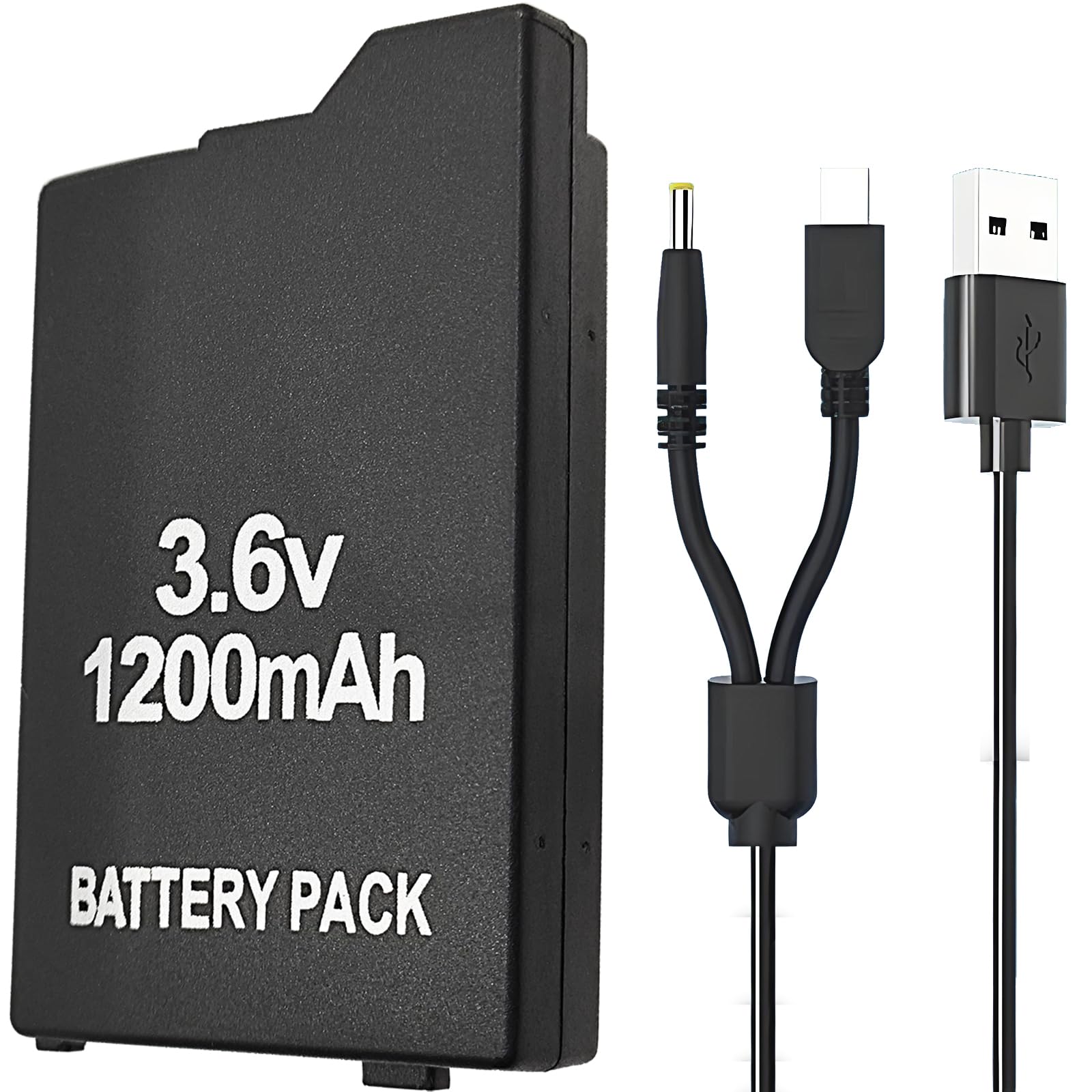 ROYEUEU Battery Replacement for Sony PSP 3001 2001 2000 S110 3.6V 1200mAh | Mode