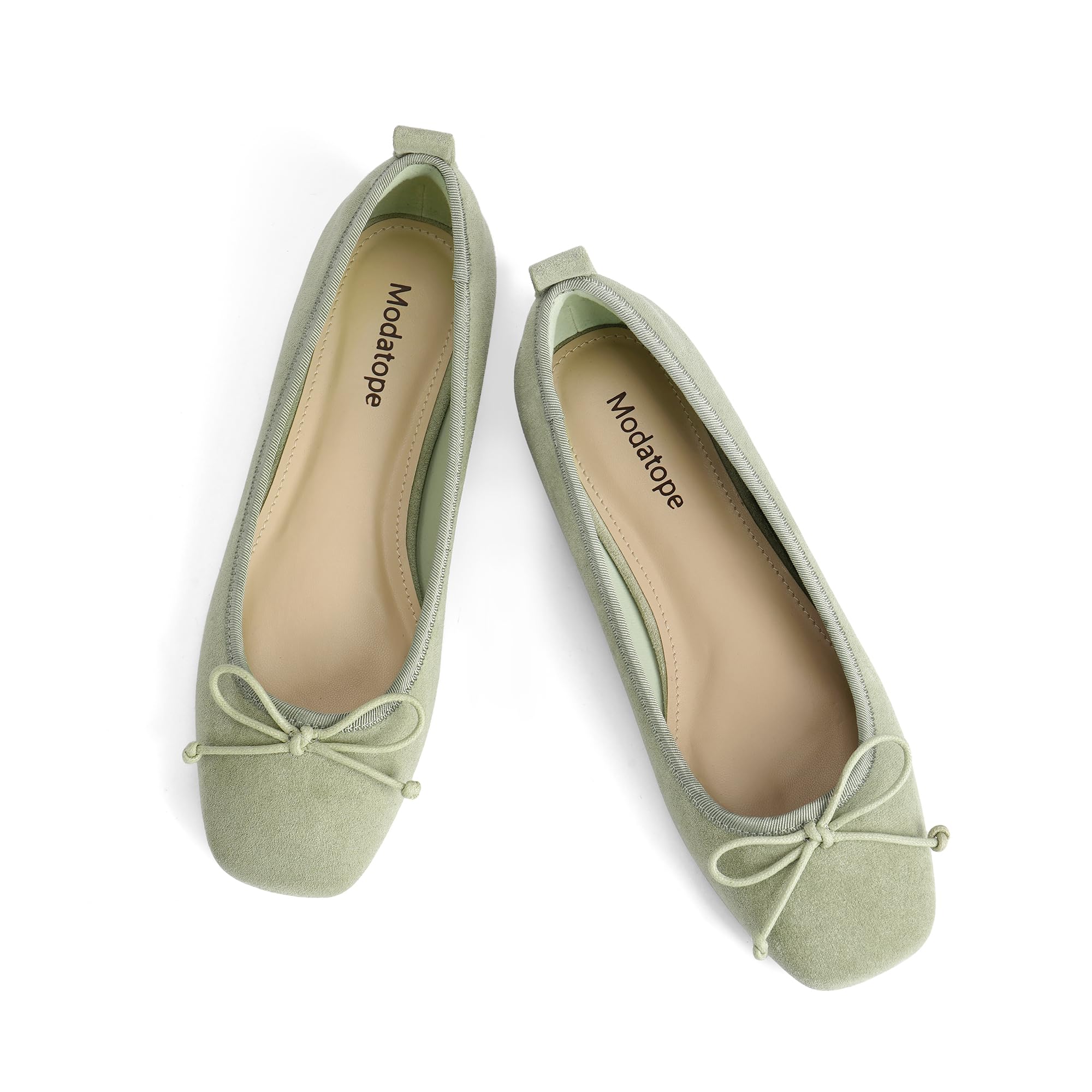 Modatope Womens Flats Ballet Ballerina Flats for Women