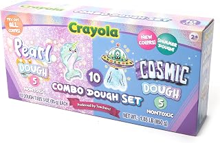 Crayola - A1-2981 - Pearl and Cosmic Dough Combo Set (10pk x 3oz)