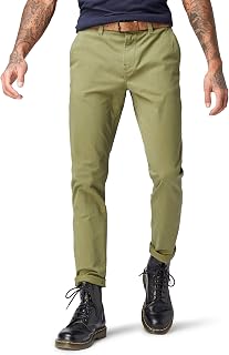 TOM TAILOR Denim Men's Belted Chino Pants