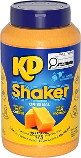 KD Shaker Cheese Seasoning Powder – Real Cheddar Cheese Topping, Easy-Shake Container (500 g)